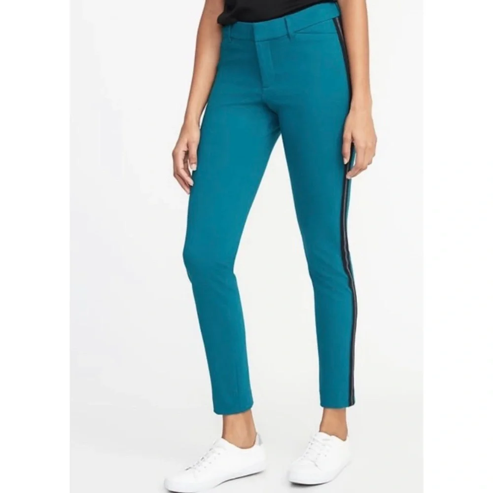 ModCloth Nashville Skinny Pant with Tuxedo Stripe - Picture 2 of 8